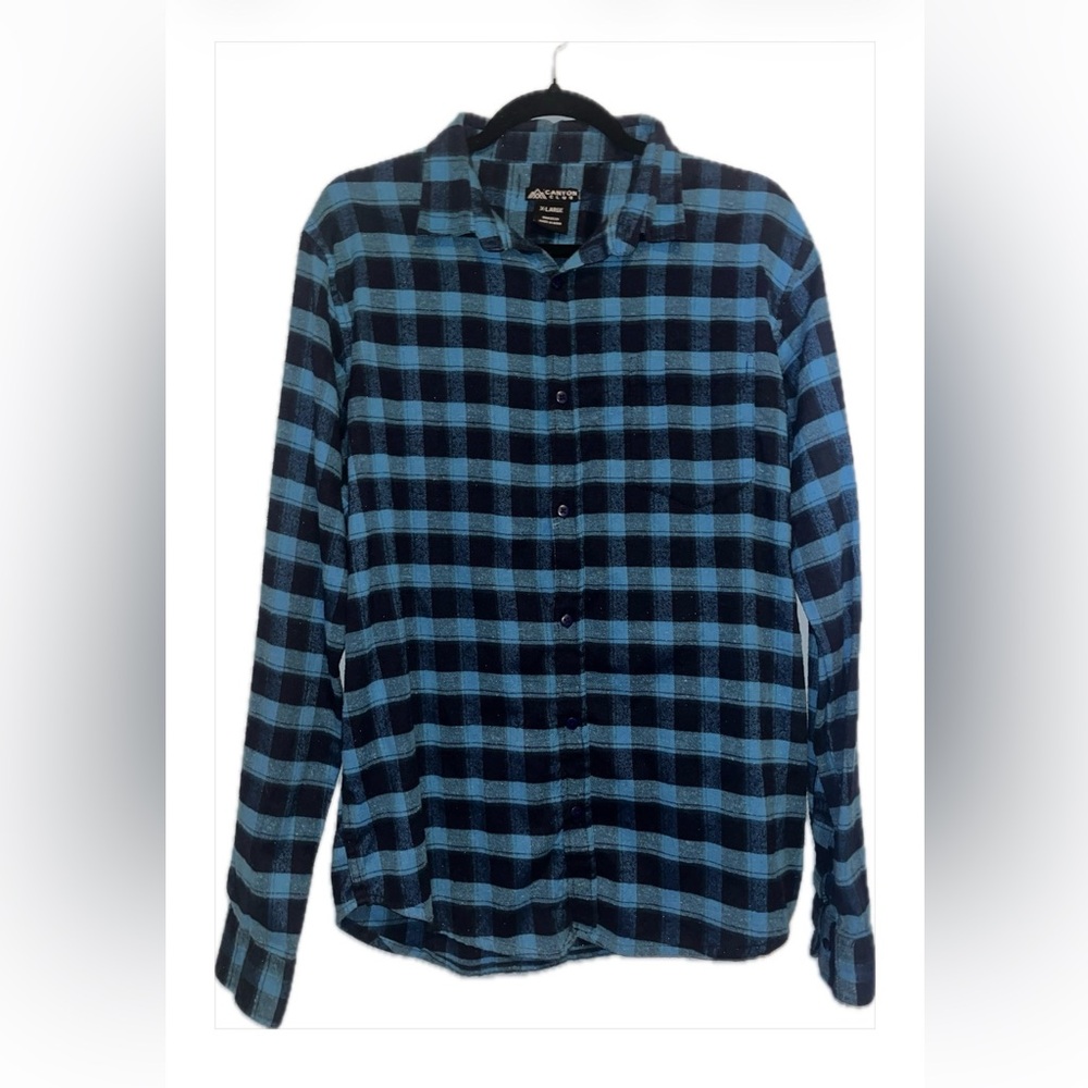 Canyon Club Blue & Black Flannel